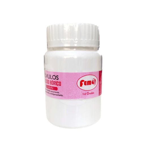 Óvulos de ácido bórico más kefir 14 unid.
