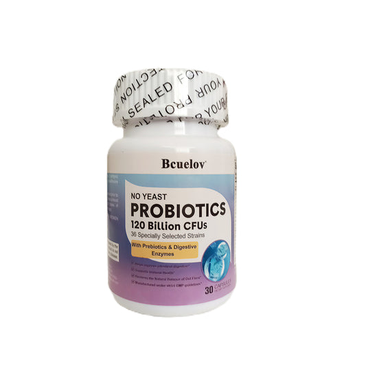 Probióticos potentes 120 billones UFC 30 capsulas